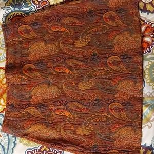 Colorful paisley miniskirt